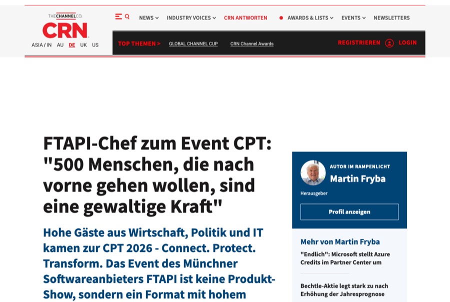 CRN-Artikel über die CPT 2026
