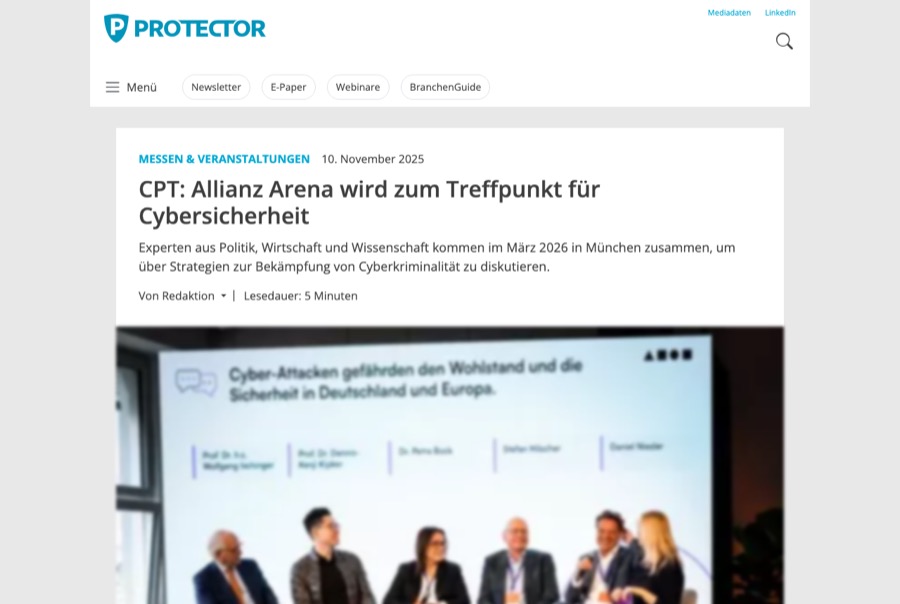 Protector-Artikel über die CPT