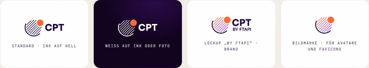 Vorschau: Logo-Varianten der CPT