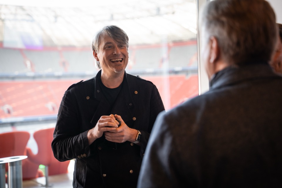 Gute Stimmung in der Lounge.